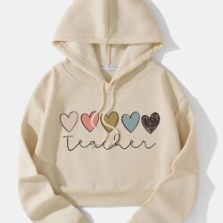 Cropped Moletom Teacher