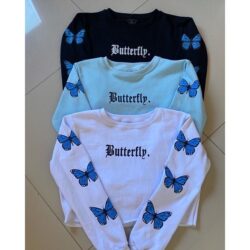 Blusa Moletom Butterfly