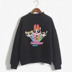 Blusa Moletom Meninas Super Poderosas - Arco Íris