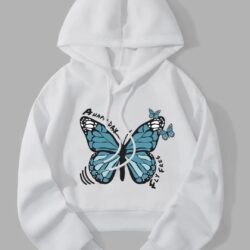 Cropped Moletom Fly Free