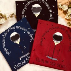 T-Shirt Astronauta - Escolha ser Gentil