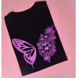 T-Shirt Borboleta -  Asa de Flores