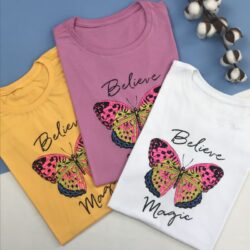 T-Shirt Borboleta - Believe Magic
