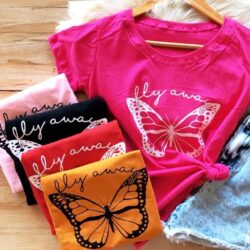 T-Shirt Borboleta - Fly Awai