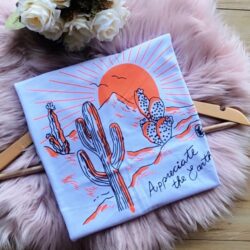 T-Shirt Cacto - Appreciate The Earth