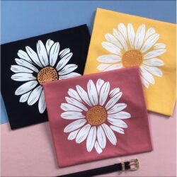 T-Shirt Girassol - Grande no Centro