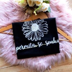 T-Shirt Girassol - Permita Se Sonhar