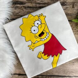 T-Shirt Lisa Simpson - Dançando