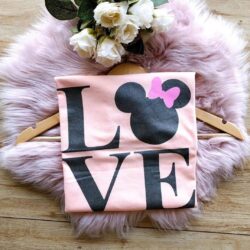 T-Shirt Mickey Mouse - Love