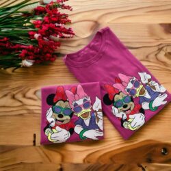 T-Shirt Minnie Mouse e Margarida
