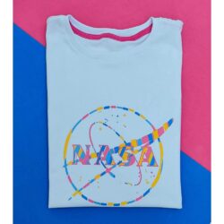 T-Shirt Nasa - Logo no Peito
