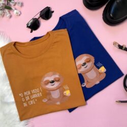 T-Shirt O Pior Vazio é o da Garrafa de Café