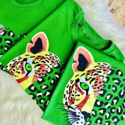 T-Shirt Onça - Mosaico