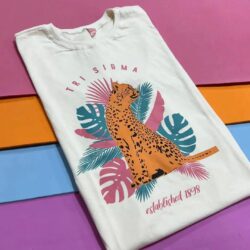 T-Shirt Onça - Tri Sigma