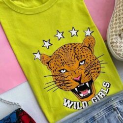 T-Shirt Onça - Wild Girls