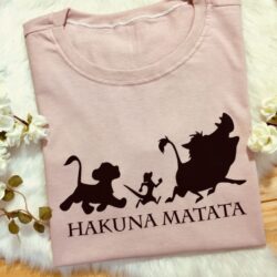 T-Shirt Rei Leão - Hakuna Matata