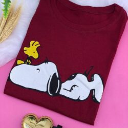 T-Shirt Snoopy - Dormindo