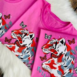 T-Shirt Tigre - Abstrato