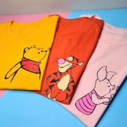 T-Shirt Turma do Pooh - Personagens Individual