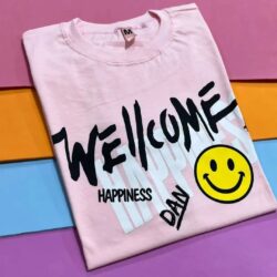T-Shirt Wellcome Happiness DAN