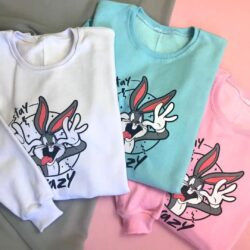 Blusa Moletom Pernalonga - Stay Crazy