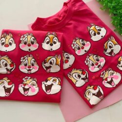 T-Shirt Alvin e os Esquilos - Mini Logos Cabeças