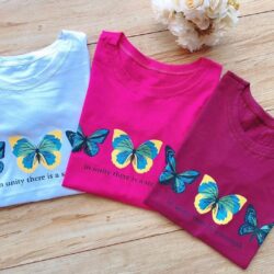 T-Shirt Borboleta - In Unity There is a Strength II