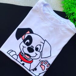 T-Shirt Dálmata - Deitado