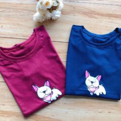 T-Shirt Drawn Bulldog