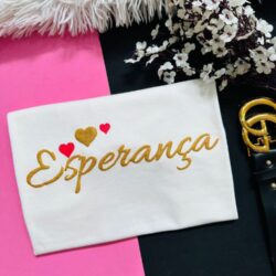 T-Shirt Esperança - Mini Corações