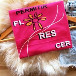 T-Shirt Flores - Florescer