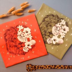 T-Shirt Leão - Cara metade Florida