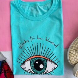 T-Shirt Lucky To be Blessed