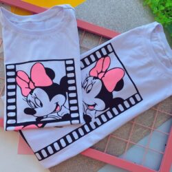 T-Shirt Minnie Mouse - Fita Fotográfica