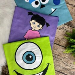 T-Shirt Monstros S.A - Personagens