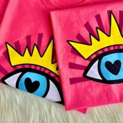 T-Shirt Olhar - Coroado Mini Coração