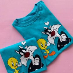 T-Shirt Piu-Piu e Frajola - Unidos