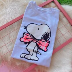 T-Shirt Snoopy - Gravatona Borboleta