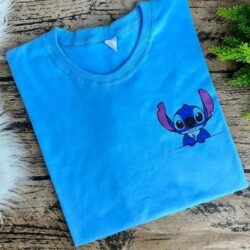 T-Shirt Stitch - Logo Pequeno Peito