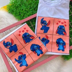 T-Shirt Stitch - Quadrinhos Expressões I