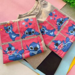 T-Shirt Stitch - Quadrinhos Expressões II