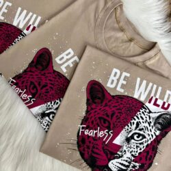 T-Shirt Tigre - Be Wild Fearless