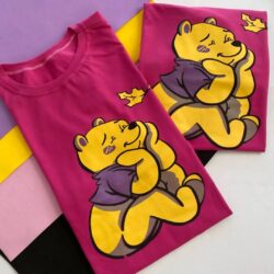 T-Shirt Ursinho Pooh - Pensativo