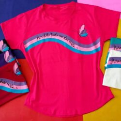 Cropped Borboleta - Acredite tudo vai dar Certo