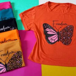 Cropped Borboleta - Freedom