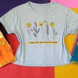 Cropped Oque Flor pra ser, Flor Será