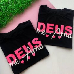 T-Shirt Deus me Ama