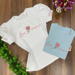 T-Shirt Flor - Love More