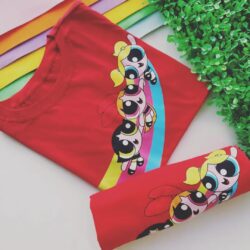 T-Shirt Meninas Super Poderosas - Voando Juntas