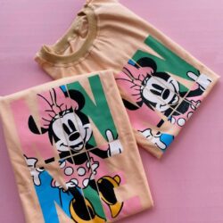T-Shirt Minnie Mouse - Letreiro